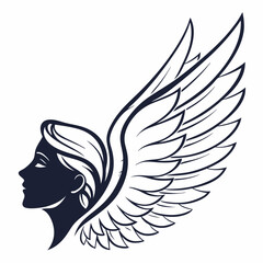A Angel with her Wing