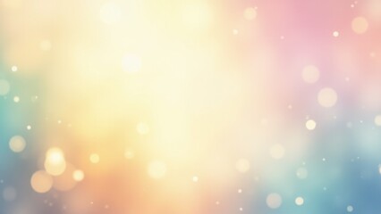 A soft, pastel-colored background with bokeh lights, perfect for first communion cards.