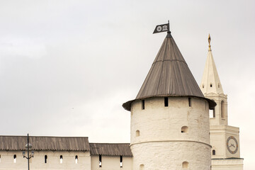 Southwest Tower of Kazan Kremlin Tatarstan Russia