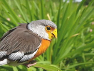 Fototapeta premium yellow billed hornbill