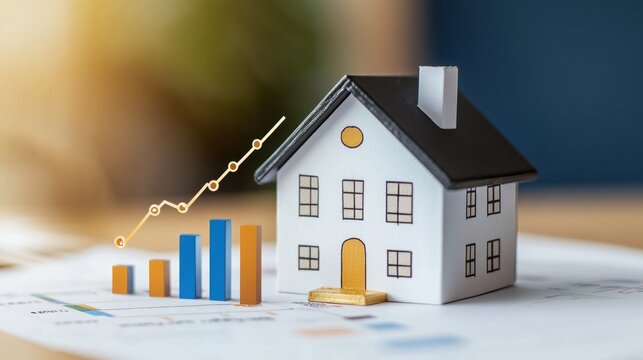 Analyzing the fluctuations of home prices in the real estate market a graphical overview