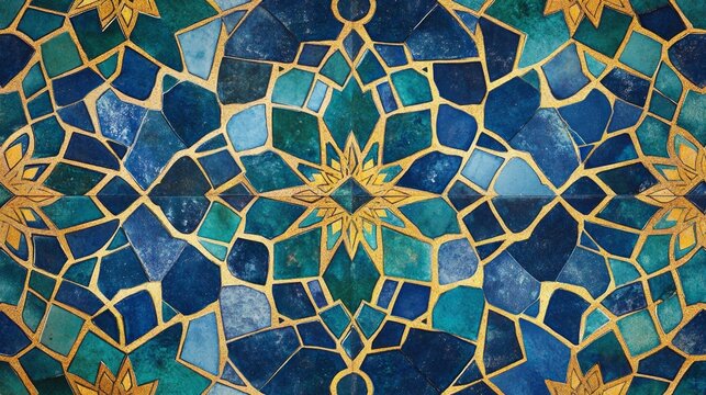 Creating radiant islamic tile patterns traditional workshop art design cultural setting artisan perspective