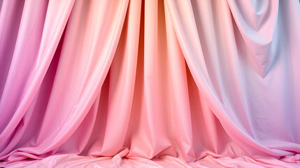 Fabric drapery backdrop abstract background