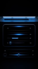 Obraz premium abstract technology background