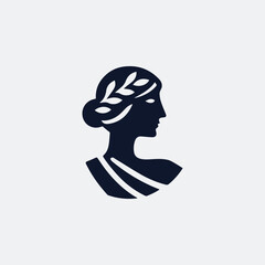 Athena goddess logo