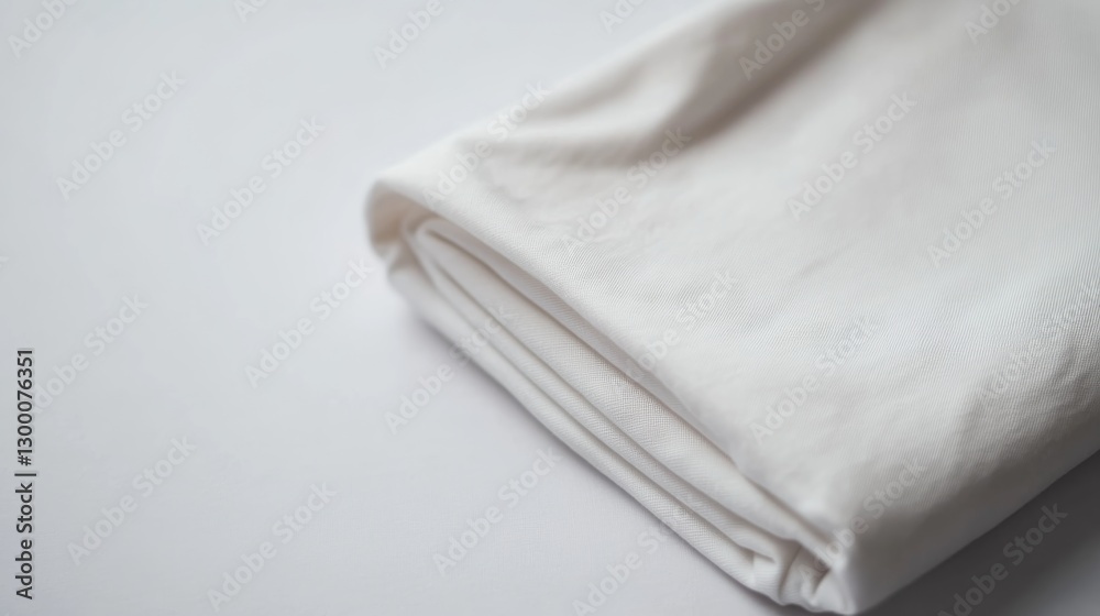 Poster this neatly folded white t-shirt is displayed from the front and back. the presentation features cri