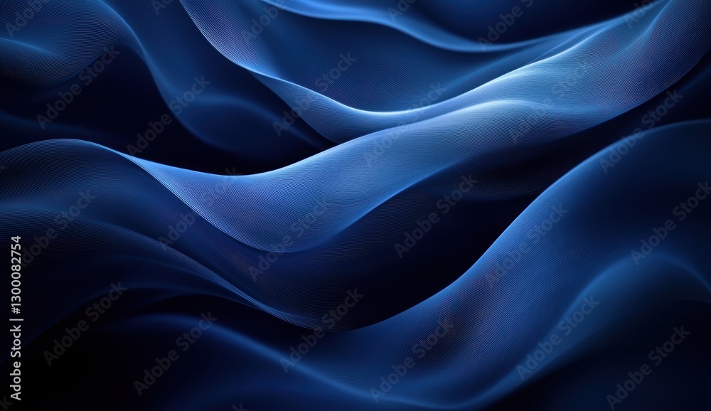 Poster abstract blue wavy texture with soft flowing lines creating a serene and tranquil backdrop suitable 