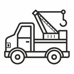 vector illustration of a truck