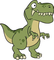 t-rex cartoon drawing 
