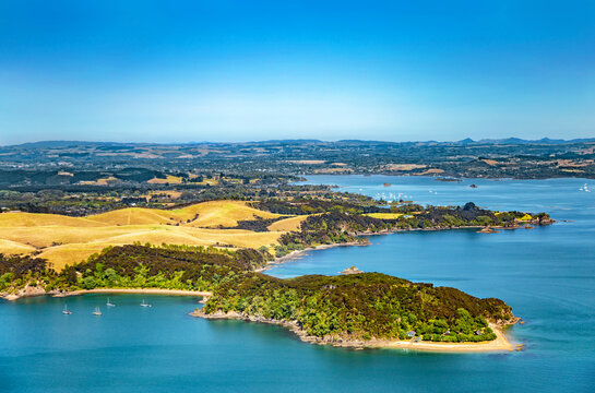 Tapeka Hill, North Island, New Zealand, Oceania.
