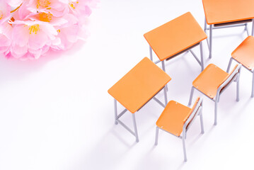 入学・卒業・新学期　イメージ素材
