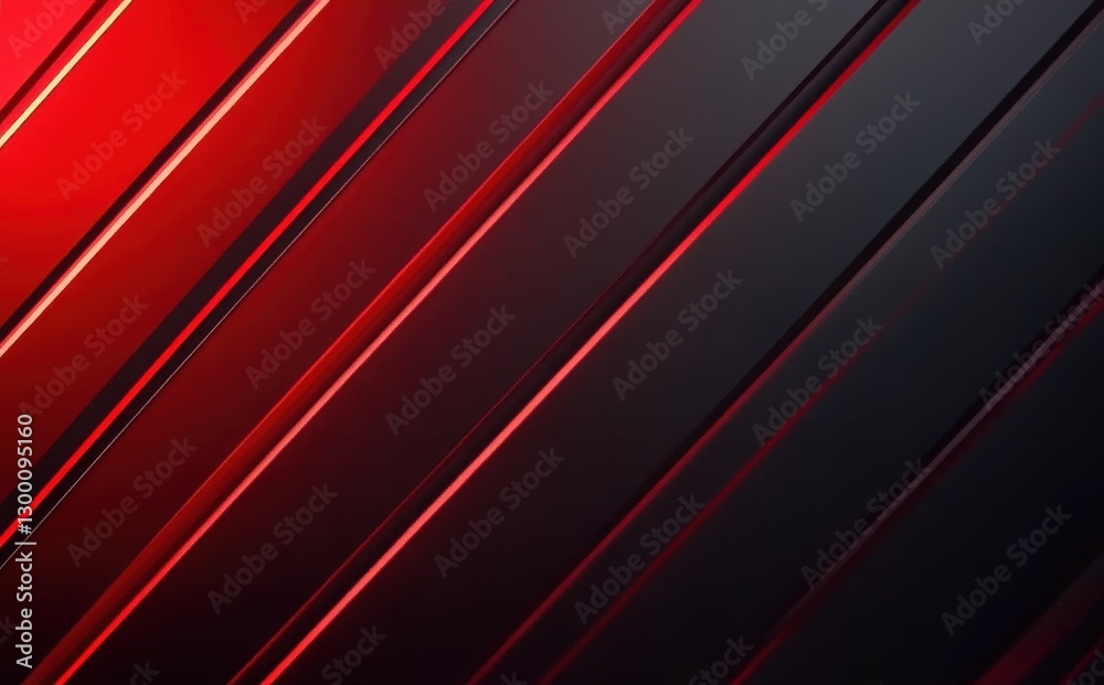 Poster Abstract diagonal lines background in red and black tones creating a dynamic and modern visual effect suitable for various design projects