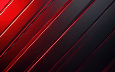 Obraz premium Abstract diagonal lines background in red and black tones creating a dynamic and modern visual effect suitable for various design projects