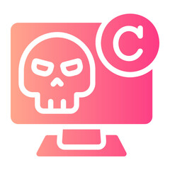 piracy gradient icon