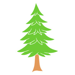 christmas tree vector
