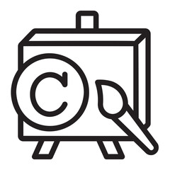 Art  line icon