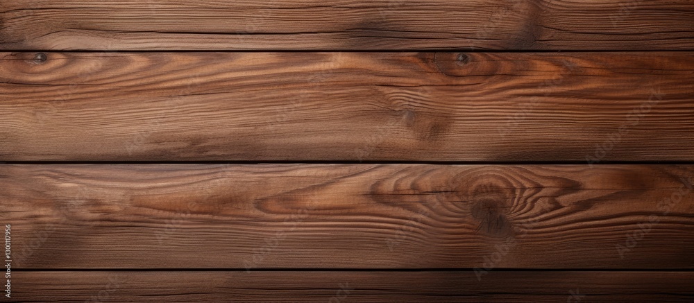 Fototapete horizontal brown wooden texture background with natural grain patterns offering ample space for text