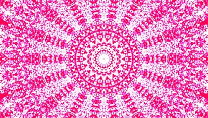 seamless pattern with pink circles