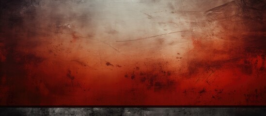 Textured grunge background with a gradient of red and dark gray hues featuring ample copy space at the center and subtle texture details throughout