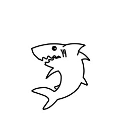 Shark Outline Vector 