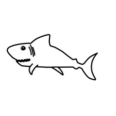 Shark Outline Vector 