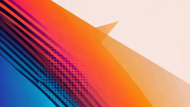 professional back drop for project and business, clean minimal geometric background, gradient yellow blue pink 
