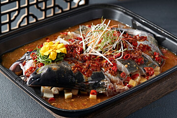 Sichuan Spicy Grilled Catfish Spicy Grilled Fish