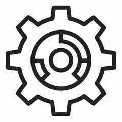 vector gear icon