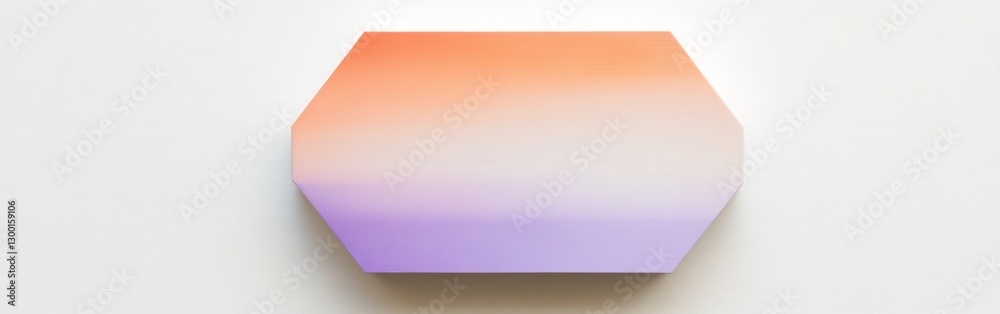 Poster white canvas featuring a single bold pencil placed on a clean surface in a minimalist environment du