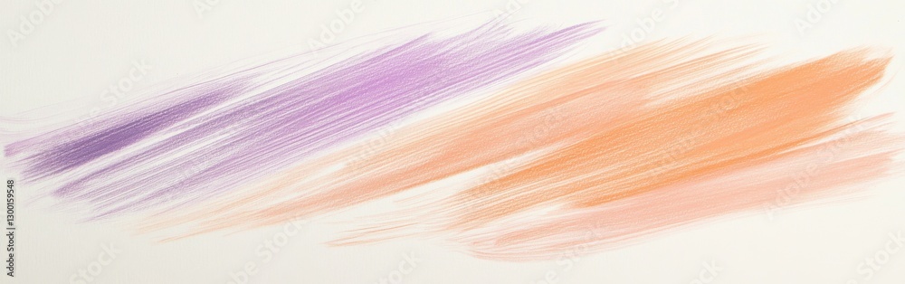 Aufkleber soft pencil strokes create a blend of pastel colors across a textured surface during an art session