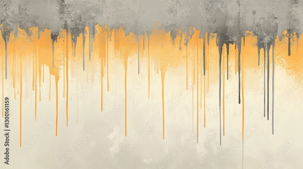 Poster elegant gradient of pencil strokes in natural hues creating a captivating visual effect in a serene 
