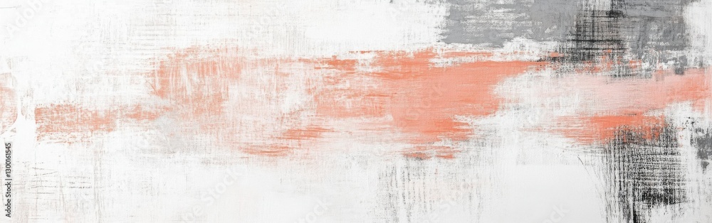 Poster Delicate pencil strokes create an intricate design on a clean white canvas, showcasing artistic expression and subtle color variations