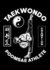 Taekwondo Poomsae poster