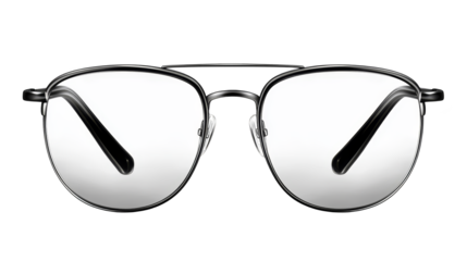 Enhance your vision with stylish glasses and a classic plaid background stylish