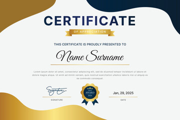 Elegant Certificate Template Design
