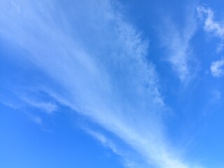 the view from under the clouds is beautiful