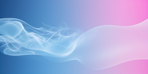 Fototapeta premium Colorful purple blue smoke thin soft smooth horizontal pastel fog mist cloudy lighting reflection flames colours ray swirl stage heaven steam bright wallpaper.