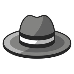 colorful hat vector image on white background 