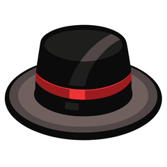 colorful hat vector image on white background 