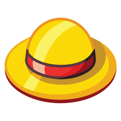 colorful hat vector image on white background 