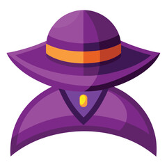 colorful hat vector image on white background 