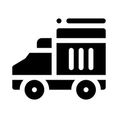 Truck glyph icon