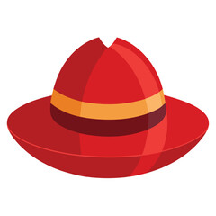 colorful hat vector image on white background 