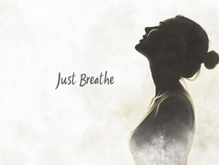 Breathing Meditation: Visualization of breathing field, digitization of ink texture.