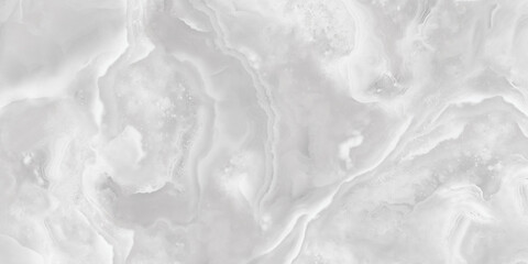 Obraz premium White Onyx close-up texture, light grey marble stone background, design for wall and panel, natural pattern for architecture and interior design, and marble stone for ceramic tile design.