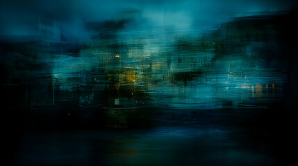 Naklejka premium Abstract City Night Motion Blur, Urban Landscape, Background Texture, Graphic Design Element