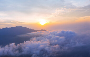 Obraz premium Above clouds