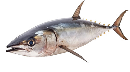 Fresh Tuna Isolated on white background (PNG)
