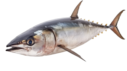 Fresh Tuna Isolated on white background (PNG)