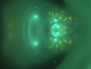 Imaginatory fractal abstract background Image